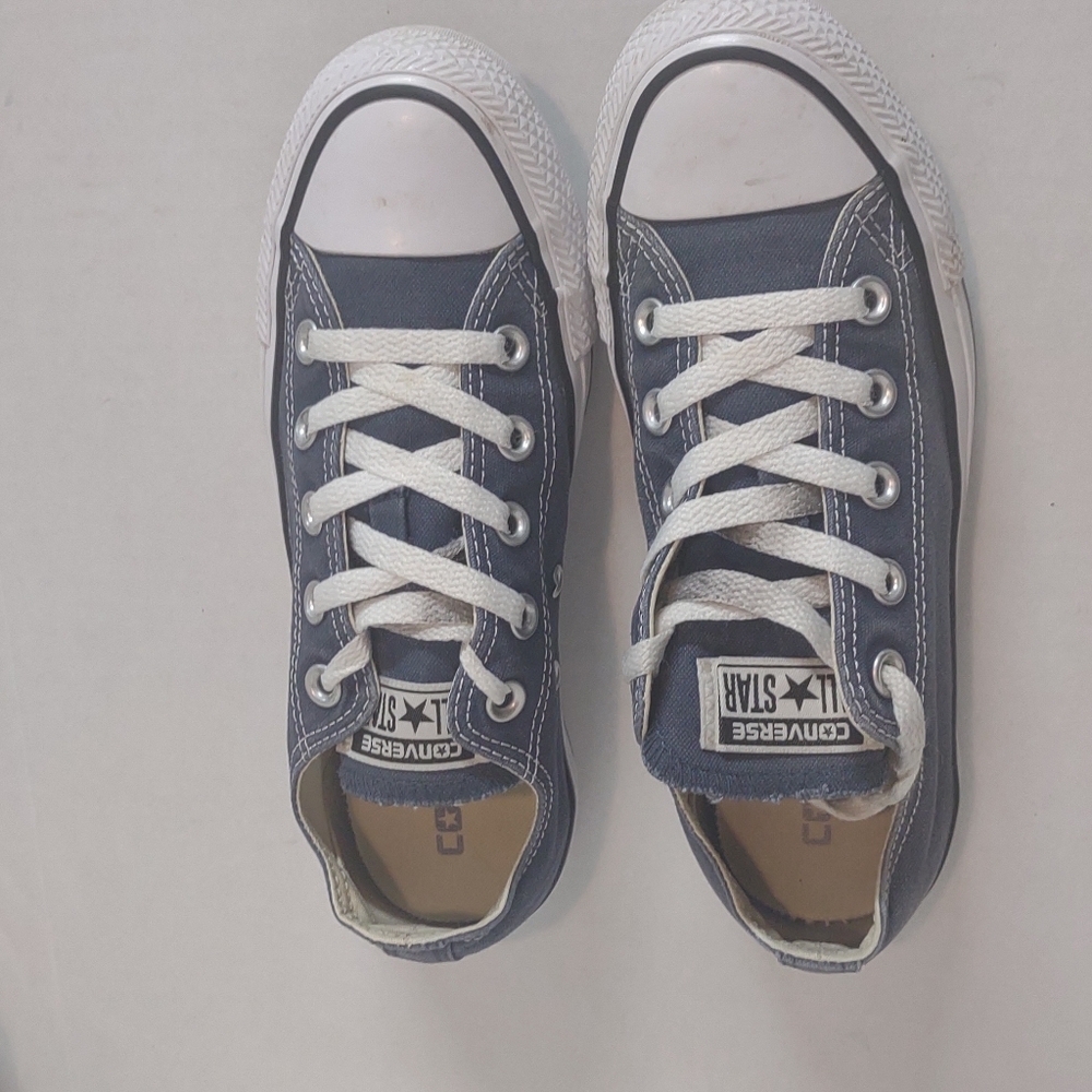 Converse Navy Blue Sneakers with White Accents